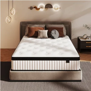 10/12 inch Queen/Full/King Mattress High density, medium firmness, provides strong support for the body