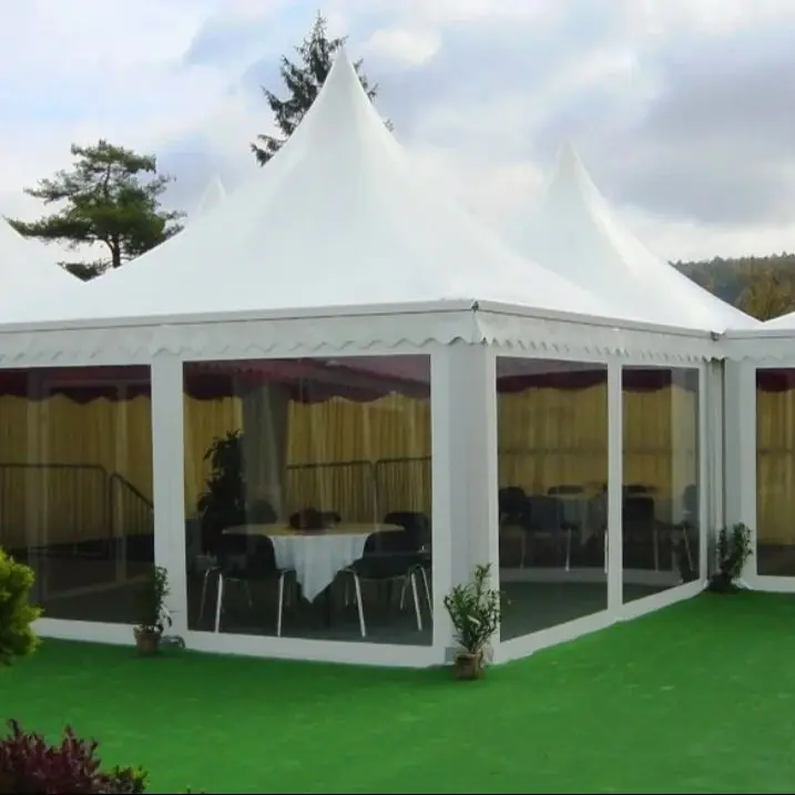 Outdoor Wedding Party Event Canopy Marquetory Direct Sale Aluminum Frame Waterproof Pagoda Tent - Image 5