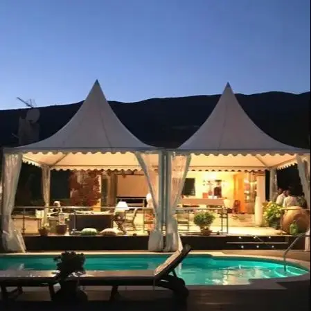 Outdoor Wedding Party Event Canopy Marquetory Direct Sale Aluminum Frame Waterproof Pagoda Tent - Image 3