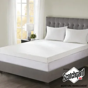 4' Thick Memory Foam Mattress Topper for Comfortable Sleep