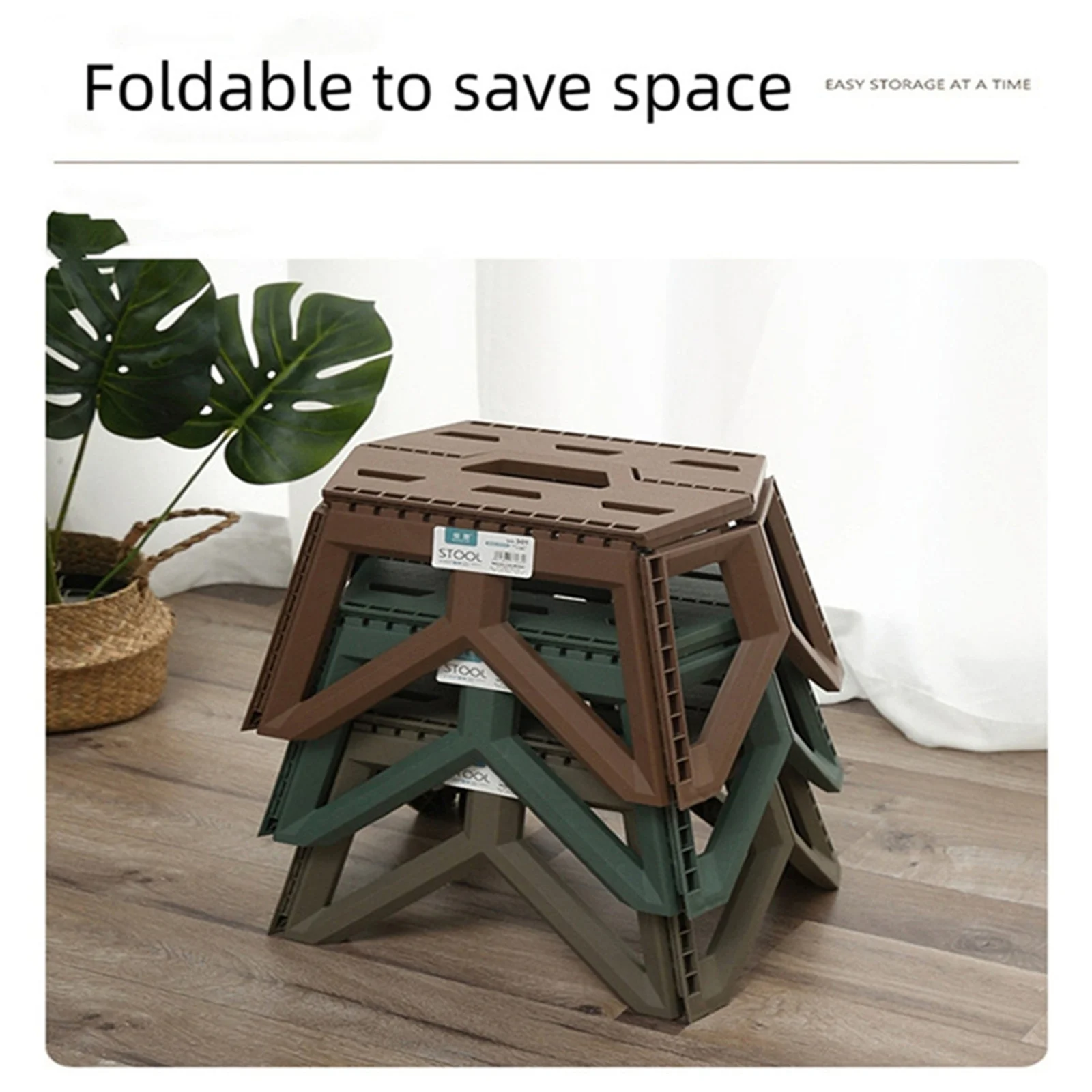 Outdoor Small Stool Portable Folding Stool High Load Bearing Durable Small Chair Fishing Stool Beach Stool Camping Stool - Image 5