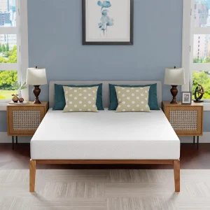 8 Inch Queen Mattress Medium Firm Gel Memory Foam Bed in a Box Cooling Ventilated Washable Cover