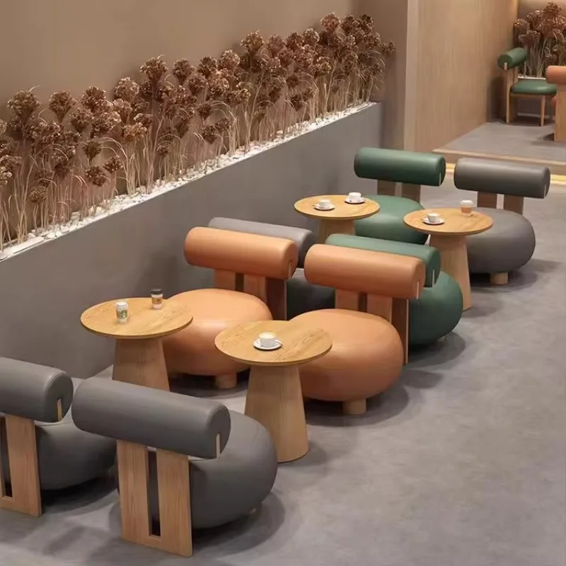 Modern Restaurant Furniture Wood Frame Dining Table and Chair Set for Cafe Bar Hotel Restaurant - Image 2