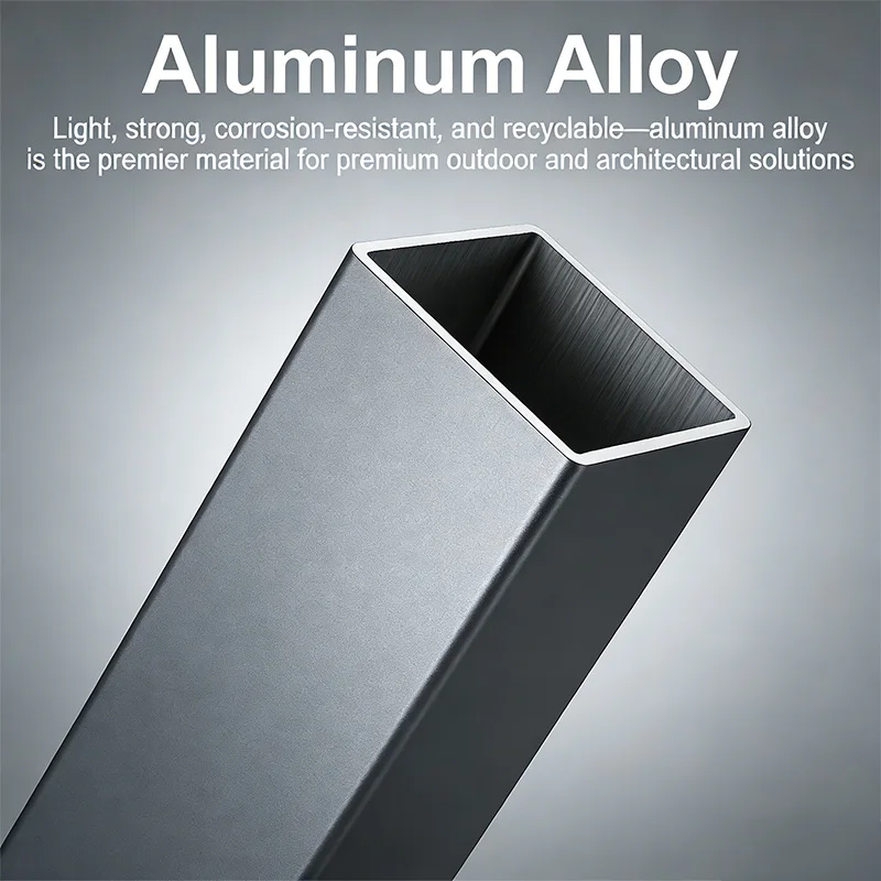 Waterproof Impact Resistant Car Carport For Country House Auto Garage Canopy For Car Ruggedized Premium Aluminum Alloy Outdoor - Image 3