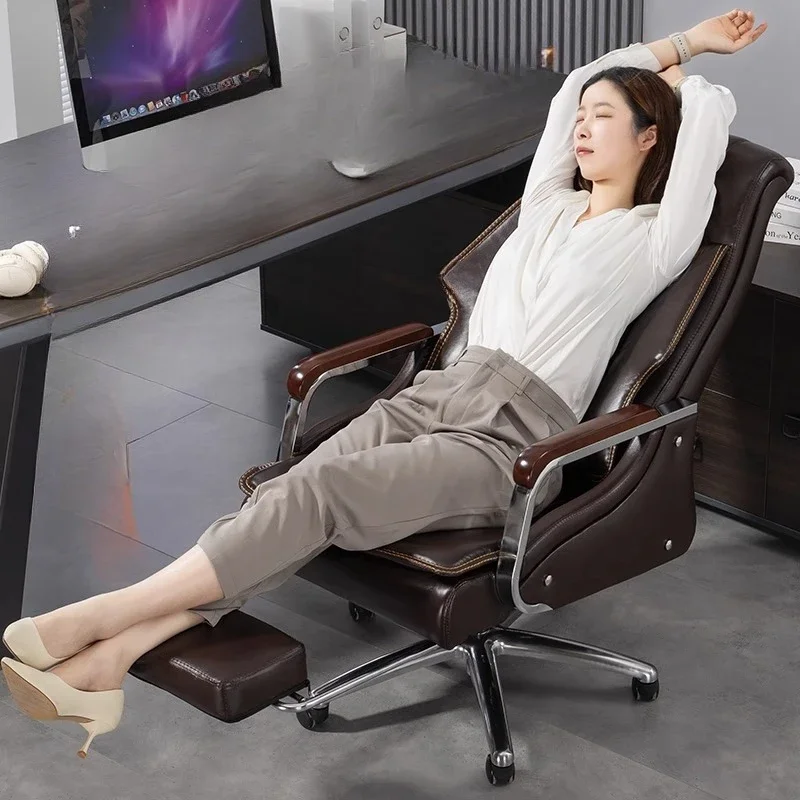 Height Adjustable Office Chairs Comfortable Massage Ergonomic Folding Office Chairs Rocking Relaxing Silla De Escritorio Home - Image 3