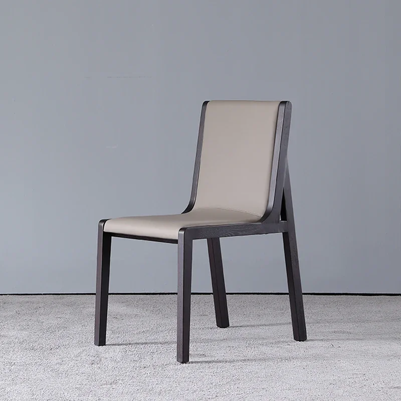 Solid Wooden Home Furniture Modern Restaurant Set Contemporary Bar Chair for Dining Room - Image 5