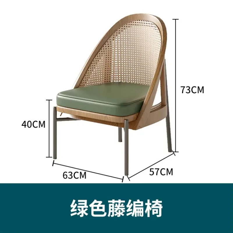 Modern Factory Wholesale Restaurant Furniture Dining Sofa Set Cafe Dinning Table and Chair Set bar Club Booth Sofa Rattan Chair - Image 6