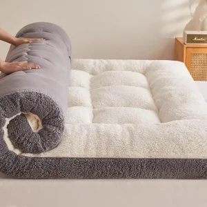 Polyester Fiber Mattress Queen King Twin Cooling Gel Hypoallergenic Orthopedic Breathable Pressure Relief Bedroom Furniture