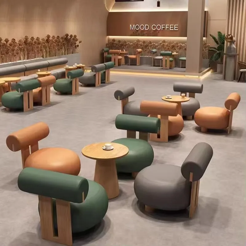 Modern Restaurant Furniture Wood Frame Dining Table and Chair Set for Cafe Bar Hotel Restaurant - Image 5
