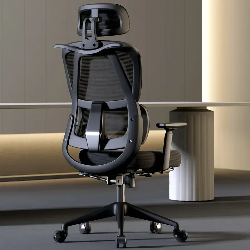 Ergonomic Office Chair Adjustable Relax Gaming Chair Computer Study Long Sitting Wheels Furgle Fauteuil Rose Office Furniture - Image 6